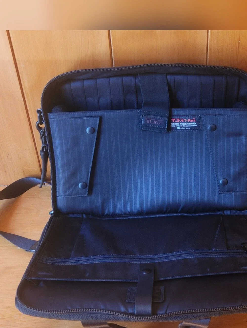 Tumi Alpha T-Pass Medium Screen Laptop Slim Brief